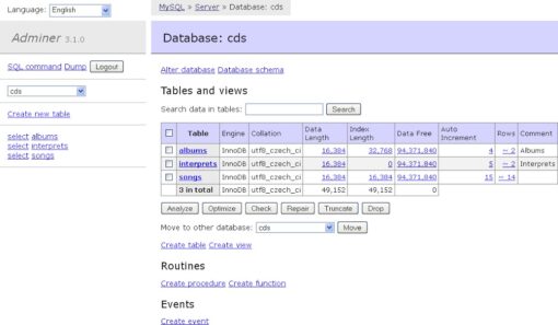 adminer - Image 2