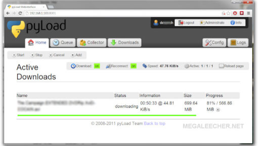 Pyload (Apache83) - Image 2
